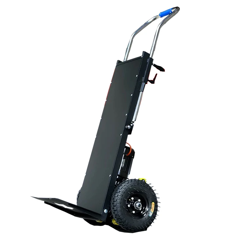 Electric Power Trolley With Sliding & Climbing Features Customizable OEM Electric Stair Climbing Hand Truck Two-Wheel Platform