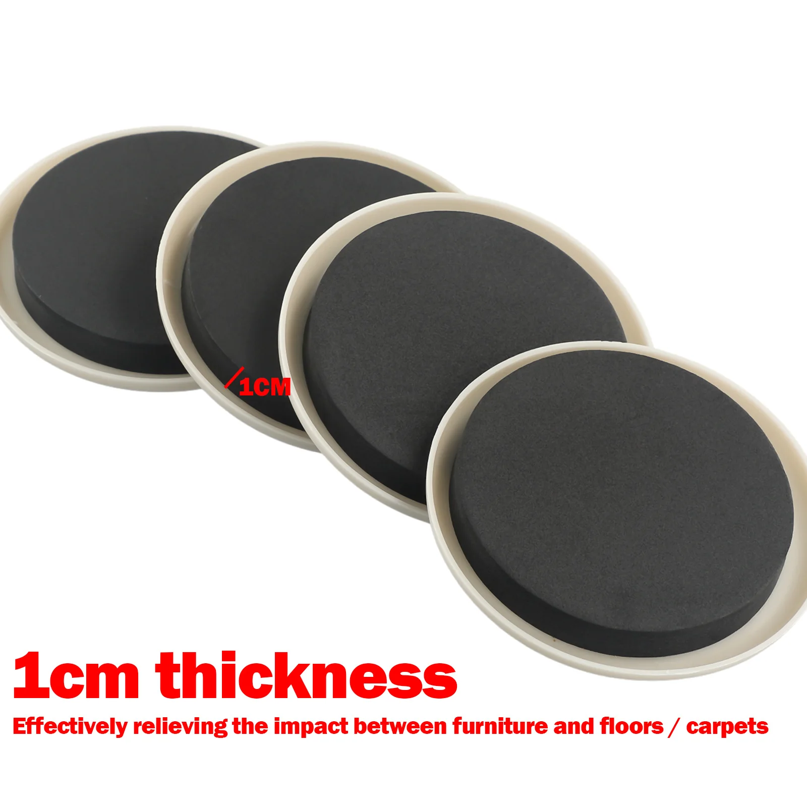 Furniture Slider 100% Brand New 4pcs Sofa Closet High Quality Moveing Accessories Slider Movers Move Bed Gliders