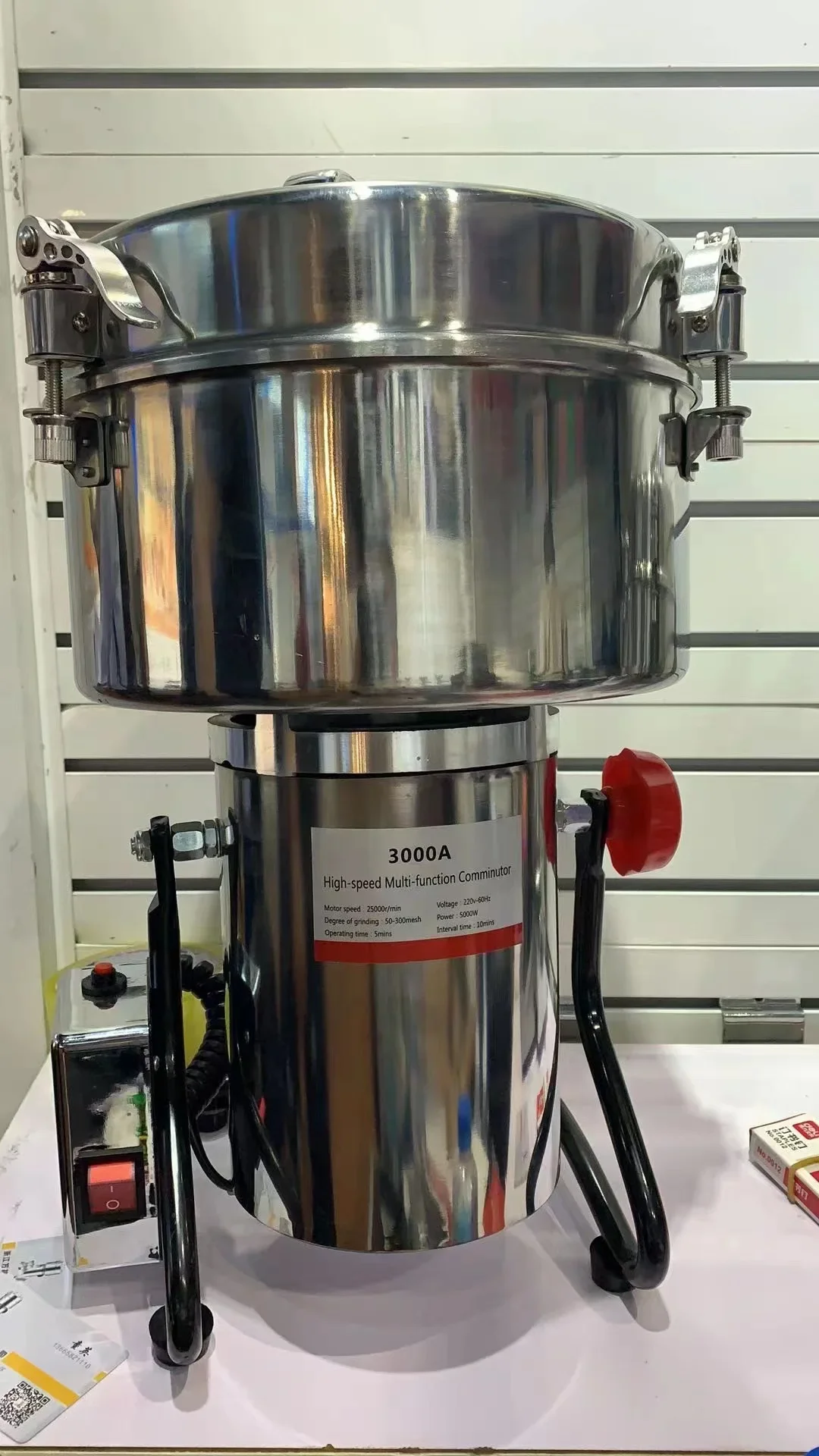 3000A Big Capacity Grinder Machine Powder Grinder Machine Flour Mill