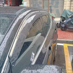 Window Visor For Nissan Qashqai J11 2014 2015 2016 2017 2018 2019 2020 Sun Rain Guard Window Deflector Windshield