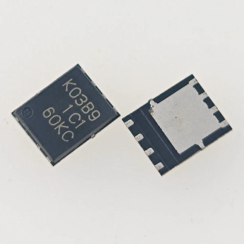 Serigrafia original, RJK03B9DPA, K03B9, MOSFET, QFN8, novo, lote de 10Pc