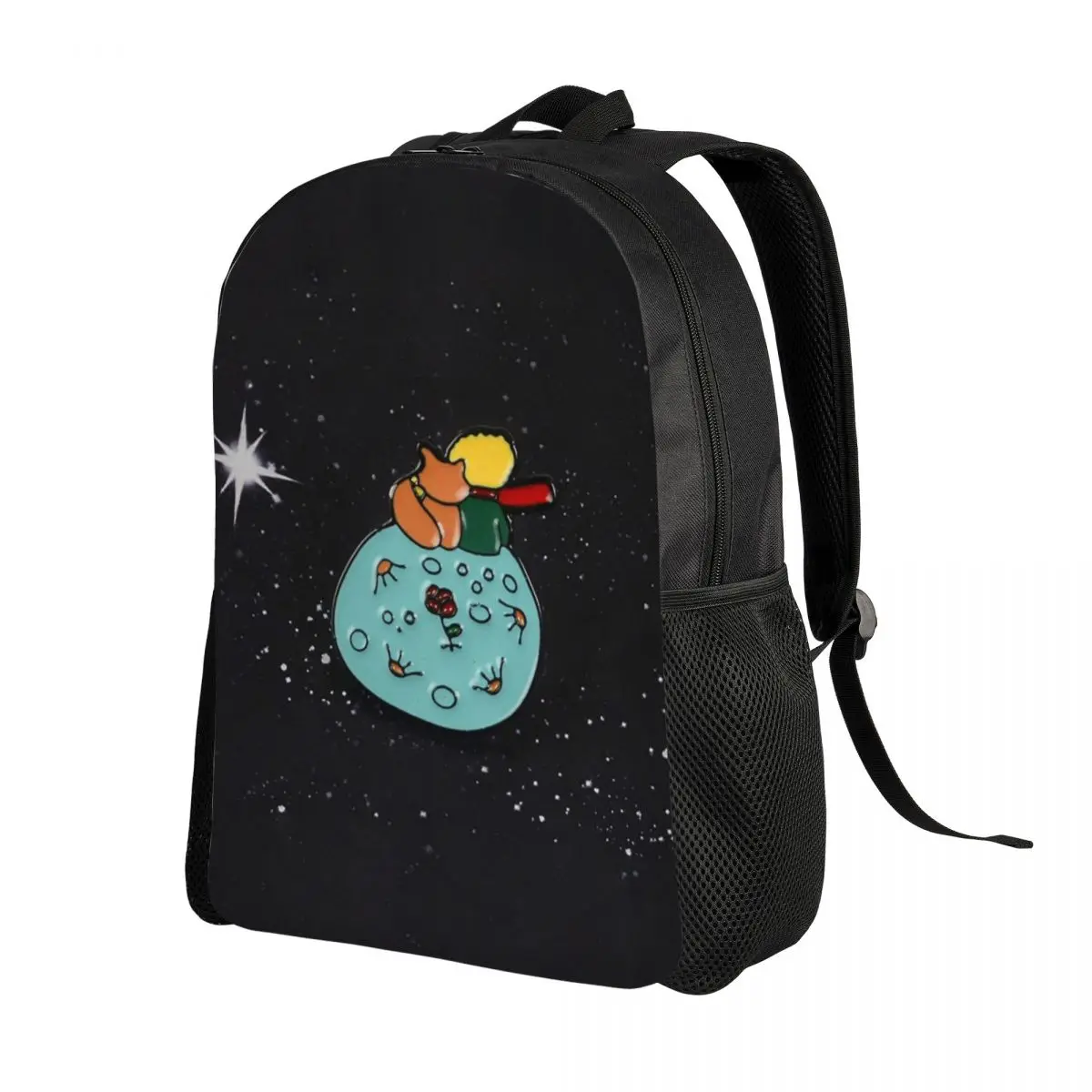 Customized The Little Prince Backpack Women Men Fashion Bookbag for School College Le Petit Prince Bags