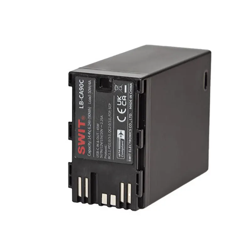 SWIT LB-CA90C Canon BP-A Series batería 90Wh/6.2Ah capacidad para Canon EOS-C200 C300MK2 C500MK2 XF605 XF705 BP-A30/A60