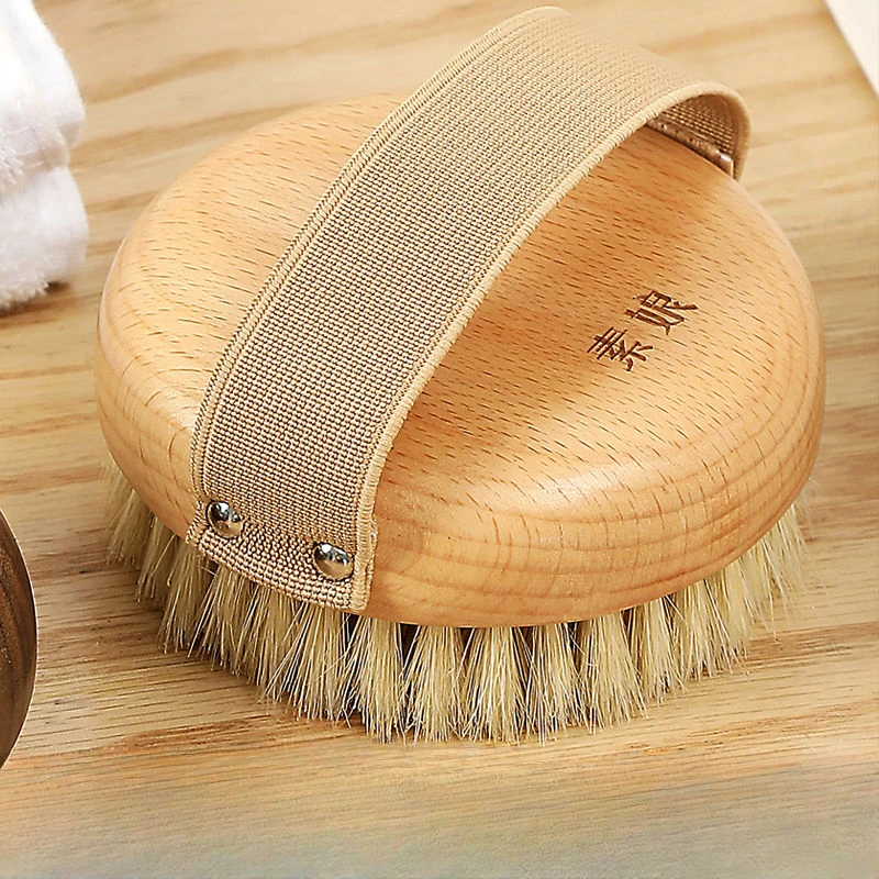 Pig Sideburns Dry Brush, Household Bath Scrub Tools, Bath Artifact, Beauty, Body Fat, Skin, Lean, Legs, Bathroom Products