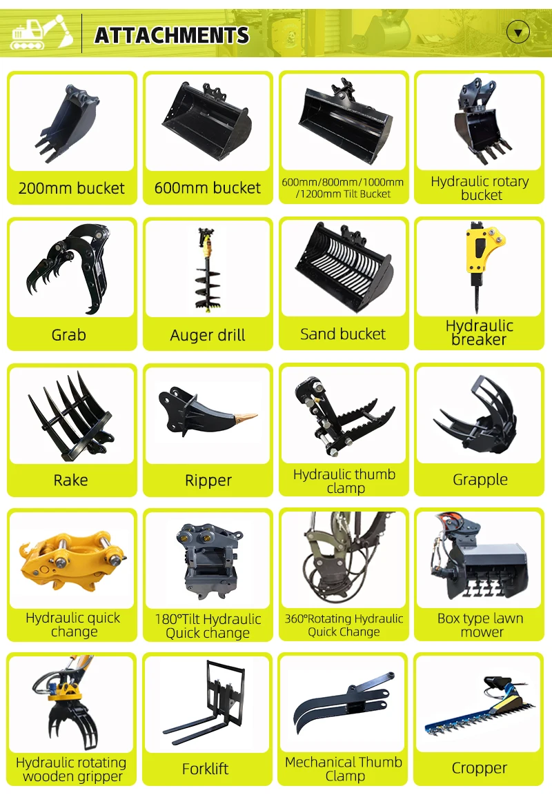 2,5-Tonnen OEM/ODM Minibagger | CE-zertifiziert & Direkt ab Werk Preise – Detail 6