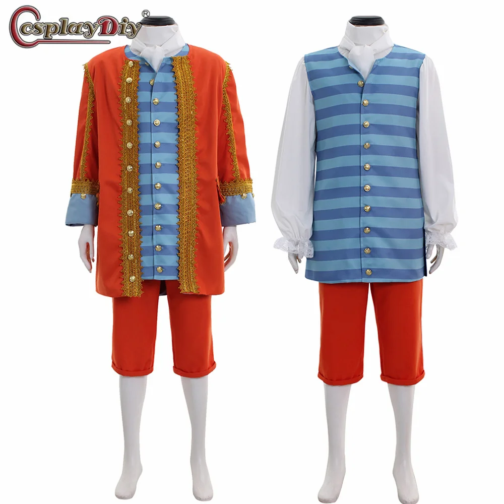 Medeival Festival Outfit 18th Century Men's Royal Military Jacket Victorian Costume Jacket Vest Shirts Pants