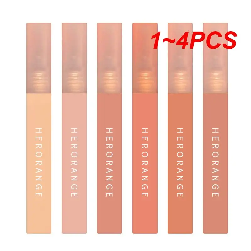 1 ~ 4 Stuks Kleuren Matte Fluweelachtige Vloeibare Lippenstift Pigment Liptint Vol En Rijke Sexy Lipgloss Toning Lippenstift Dagboek Lipklei Cosmetisch