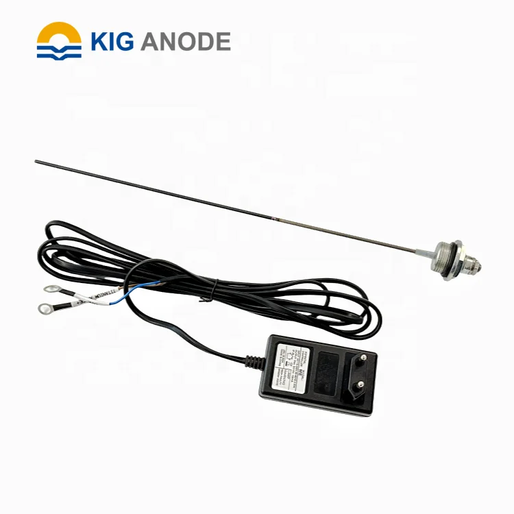 

KIG High Power Titanium Niobium Zirconium Water Heaters Probe Anode Smooth Surface MMO Metal Metal Products