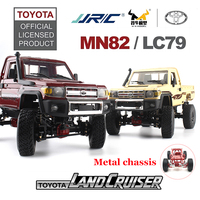 Metal MN82 Remote Controlled Climbing Off-road Vehicle 1:12 Full Scale 4WD for Toyota LC79 Simulation RC Model Children Toy