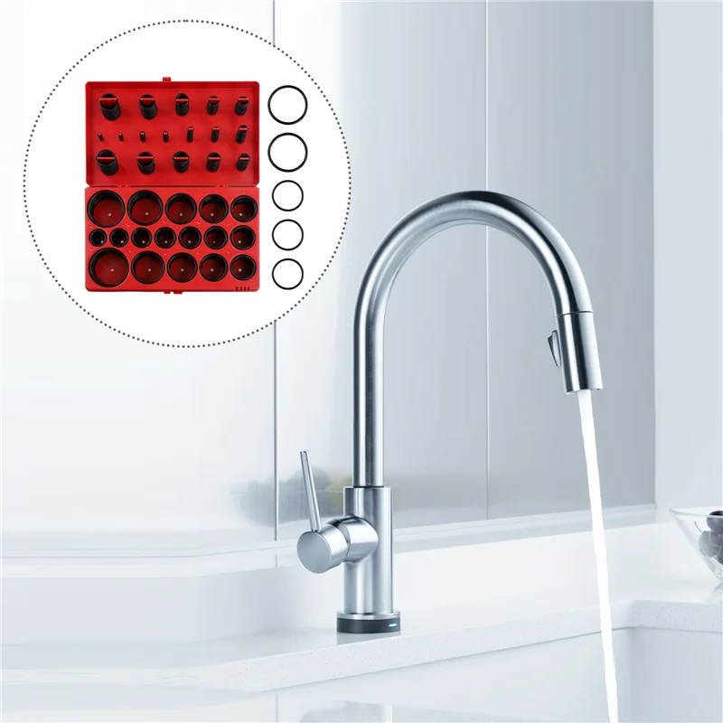 ABLL-419PCS مجموعة عالمية O-حلقة تشكيلة 32 حجم النتريل المطاط حلقة الختم الم Asket ل السباكة السيارات صنبور إصلاح جزء