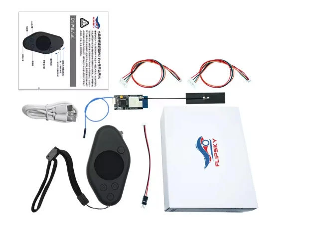 Flipsky VX4 PRO Remote Controller Hall Sensor Throttle Color Display Buttons for Electric Skateboard Eskate