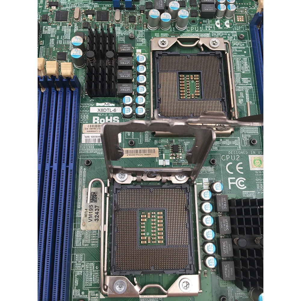 Workstation Motherboard For Supermicro X8DTL-6F X8DTL-6 LGA1366 X58 Game Hang Up Fully Tested Good Quality Hot