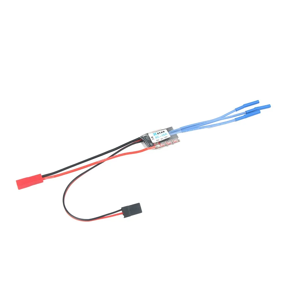 

FATJAY RC Hobby 1-2S 10A ESC двунаправленный бесщеточный электронный регулятор скорости для миниатюрного автомобиля с радиоуправлением