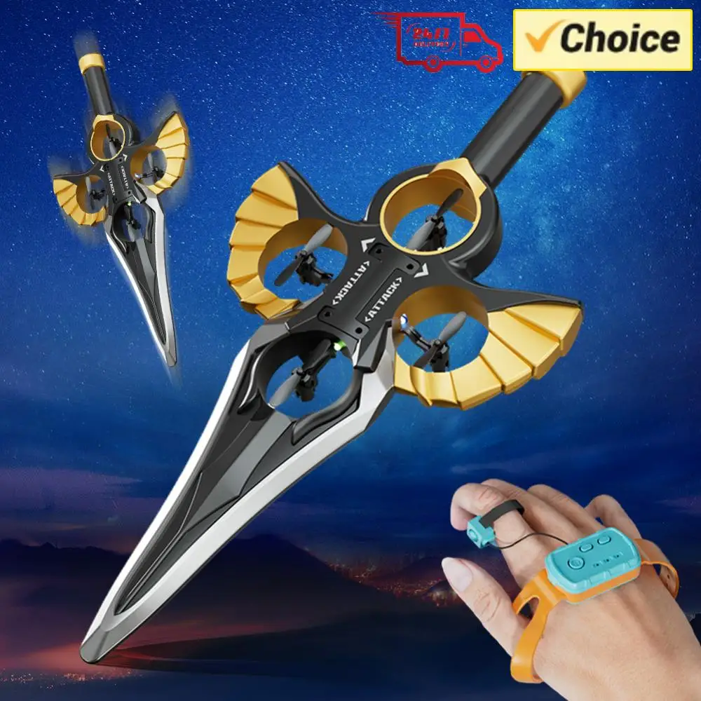 

RC Flying Sword 360 Flip Fighter Jet Toy Remote Control Airplane RC Aerial Stunt Plane Toys Gifts for Kids Boys