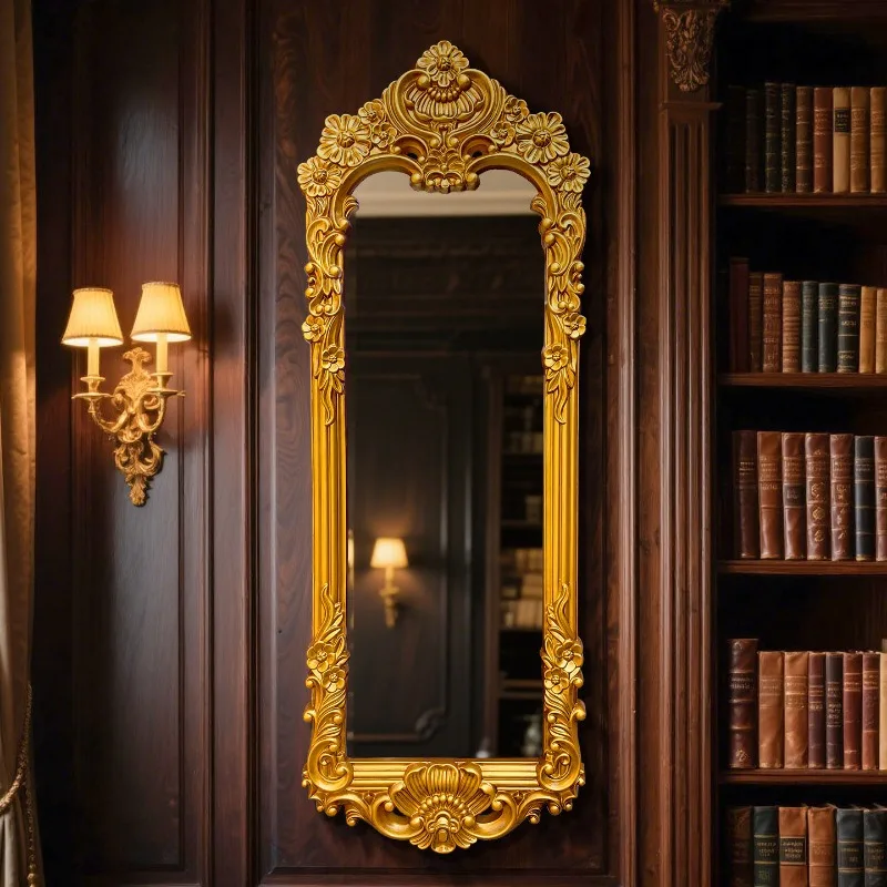 

Moving Modern Mirror Wall Living Room Standing Full Body Girls Bedroom Luxury Long Bathroom Mirror Floor Espelhos Home Products