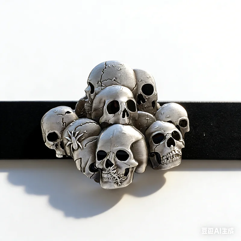 retail-distribute-pile-of-skulls-belt-buckle-bk-sk019-free-shipping-also-stock-in-us