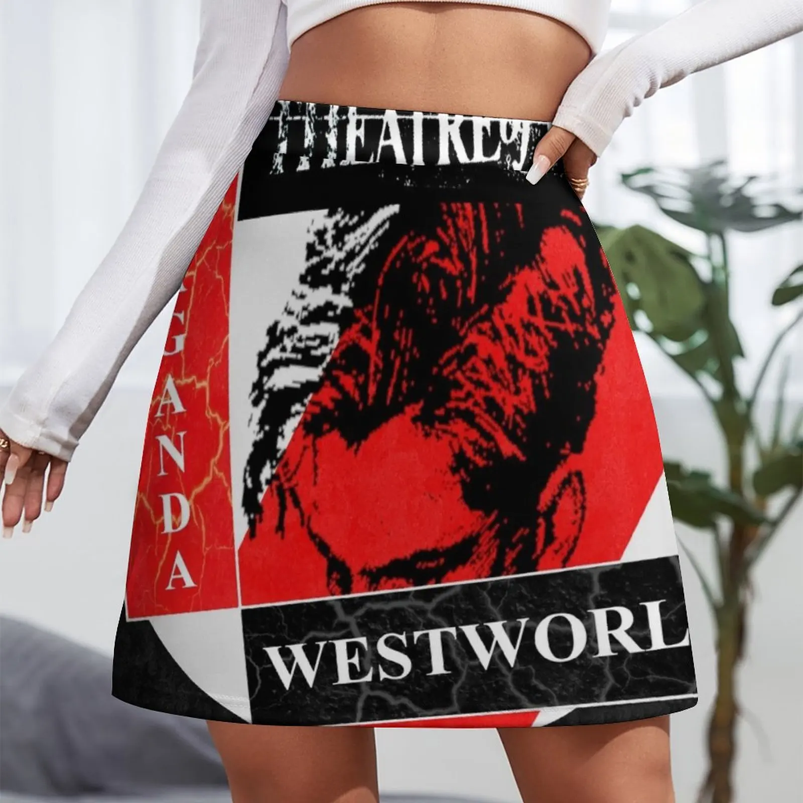 Theatre Of Hate - Westworld - Propaganda. Mini Skirt kpop summer outfits for women 2023 Women's clothing