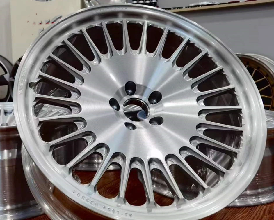 for Wheelux custom Monoblock mercedes wheels 5x112 19 20 inch rims polished for w221 w222 w223 w464 v klass w447 rims C E S