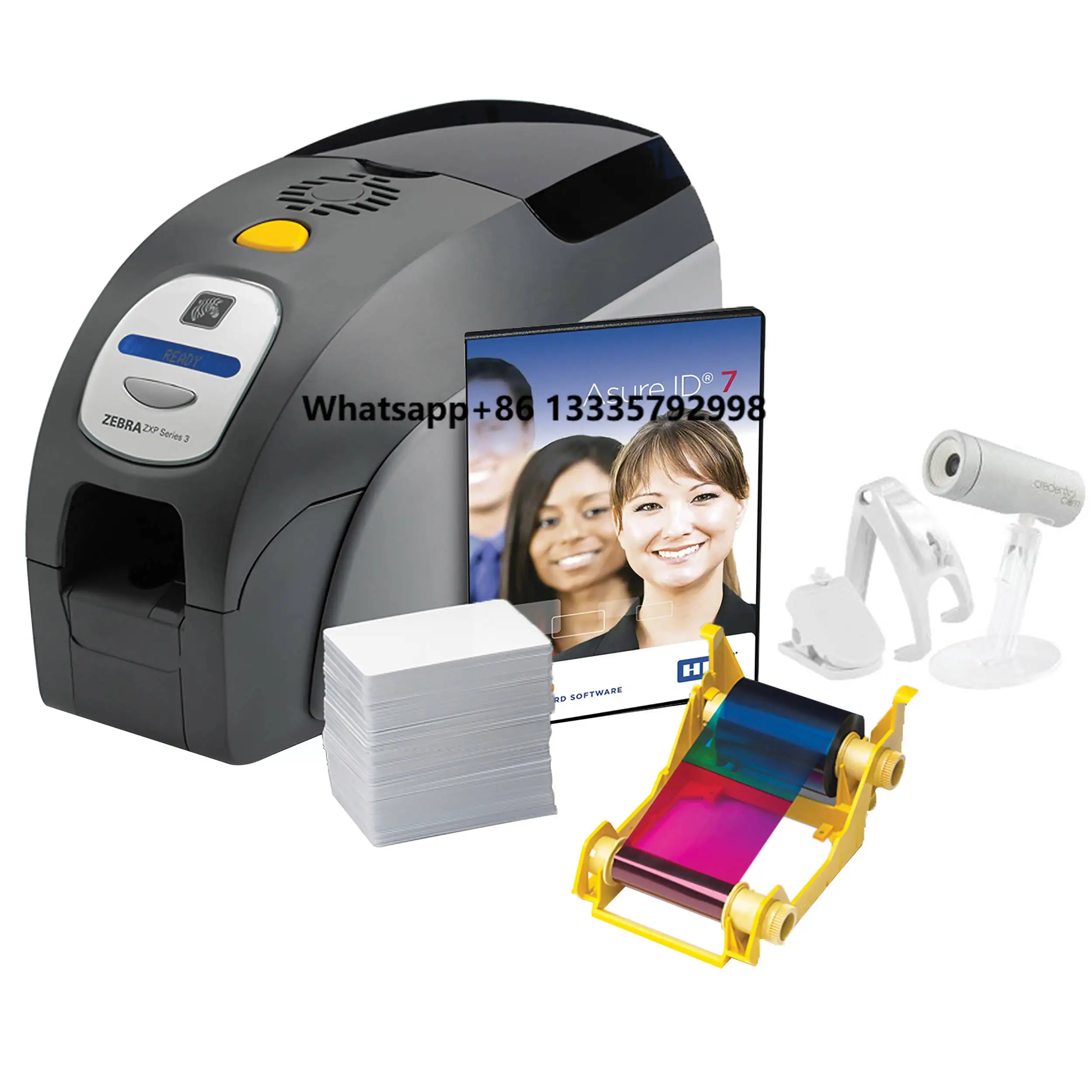 

Zebra ZXP Series 3C Plastic Card Printer PVC Card Printer with High Performance