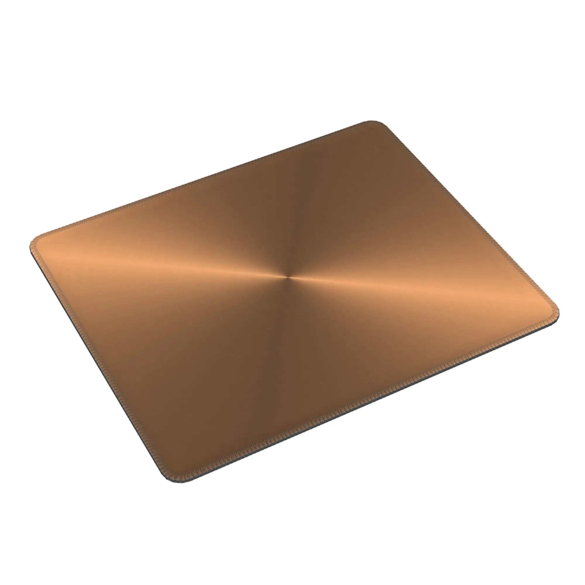 Brushed Copper Mouse Pad Computer Keyboard Mouse Mat Gaming PC Laptop Desk Mat Office Accessories Table Mats