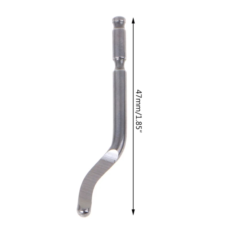 Sistema desbarbado, artefacto recorte, cuchillo raspador BS1018, herramienta mano para cuchillo desbarbado
