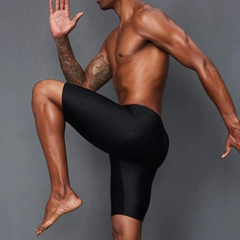 Costumi da bagno da uomo ad asciugatura rapida, costumi da bagno da uomo con grana di squalo