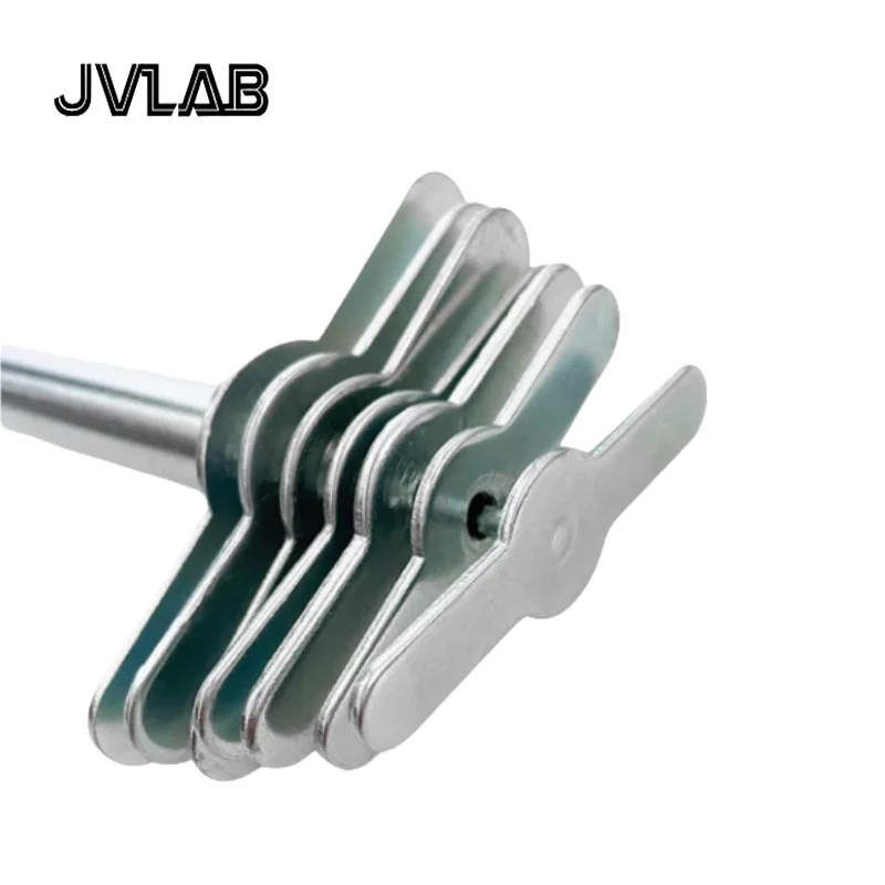 Rubber Plug Puncher 7in1 Stopper Borer Manual Stopper Punch Set Stainless Steel Suit Driller Lab Convenient DIY Supplies JVLAB