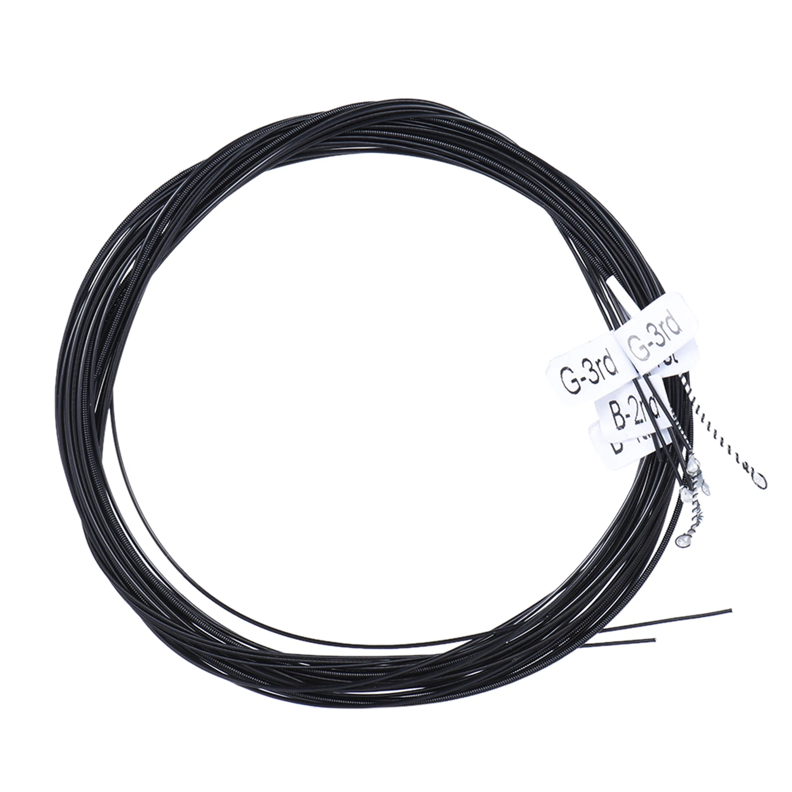 

Alice AC136BKH Black Nylon Classical Guitar Strings 6pcs/set .0285.044 Hard Tension with One Complimentary G3rd String