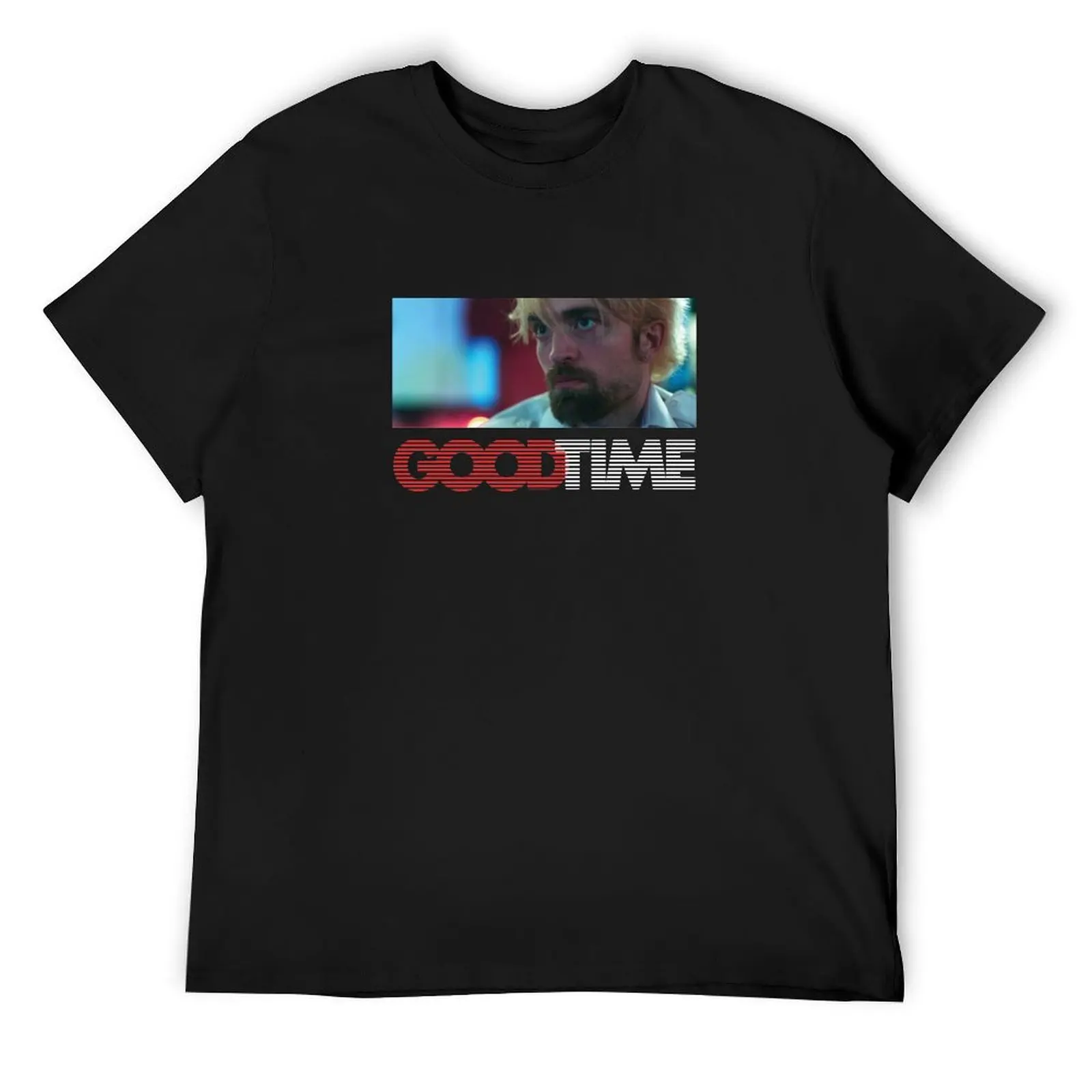 

Robert Pattinson Good Time Movie T-Shirt anime t shirts Short sleeve tee cute tops blue archive men tshirt