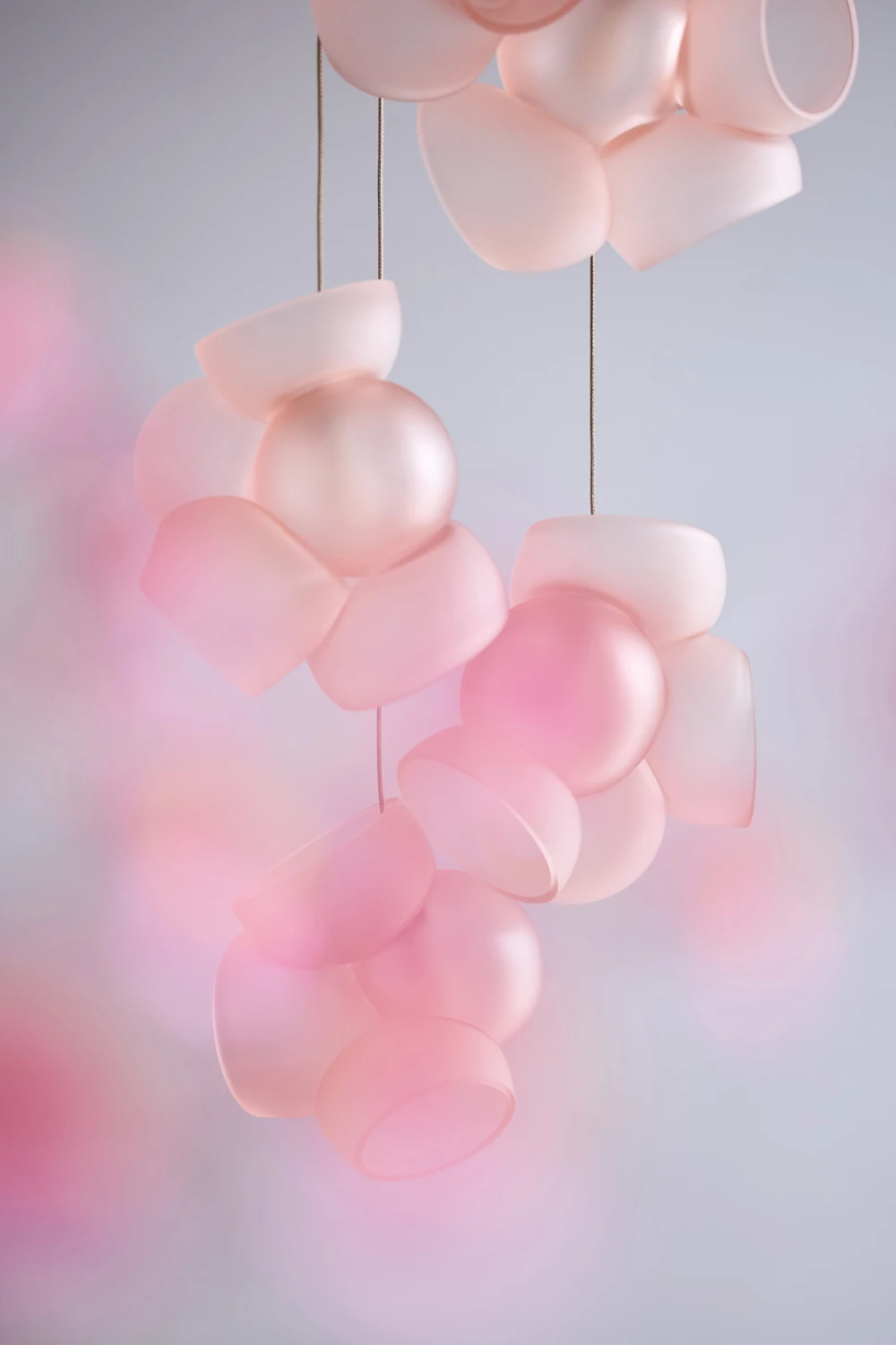 Trend Glass Stainless Steel G9 LED Chandelier Pendant