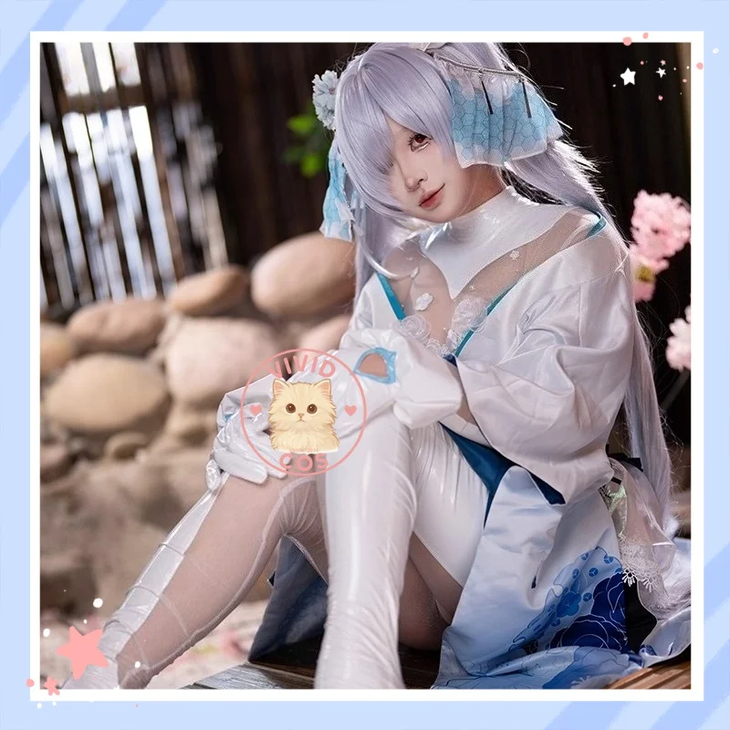 

Game Goddess of Victory: NIKKE Cinderella Cosplay Costume Anime Role Playing Kimono for Women Adult Comic Con Party Halloween