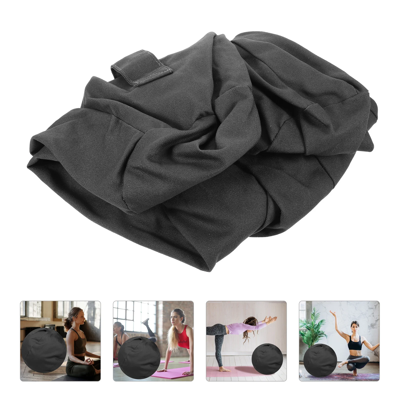 

Yoga Cover Workout Accessories Anti skid Washable Protector Fitness Balance Dust proof Foldable Cotton Sleeve