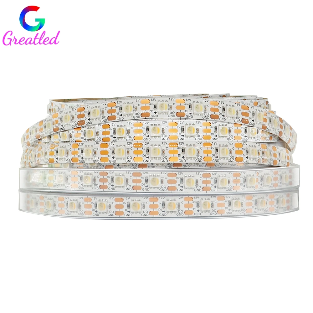 LC8816 SK6812 RGBW Pixel Led Strip 4 IN 1 5050SMD RGBWW 60/120Leds/m Individually Addressable Led Lights IP30 65 67 DC12V