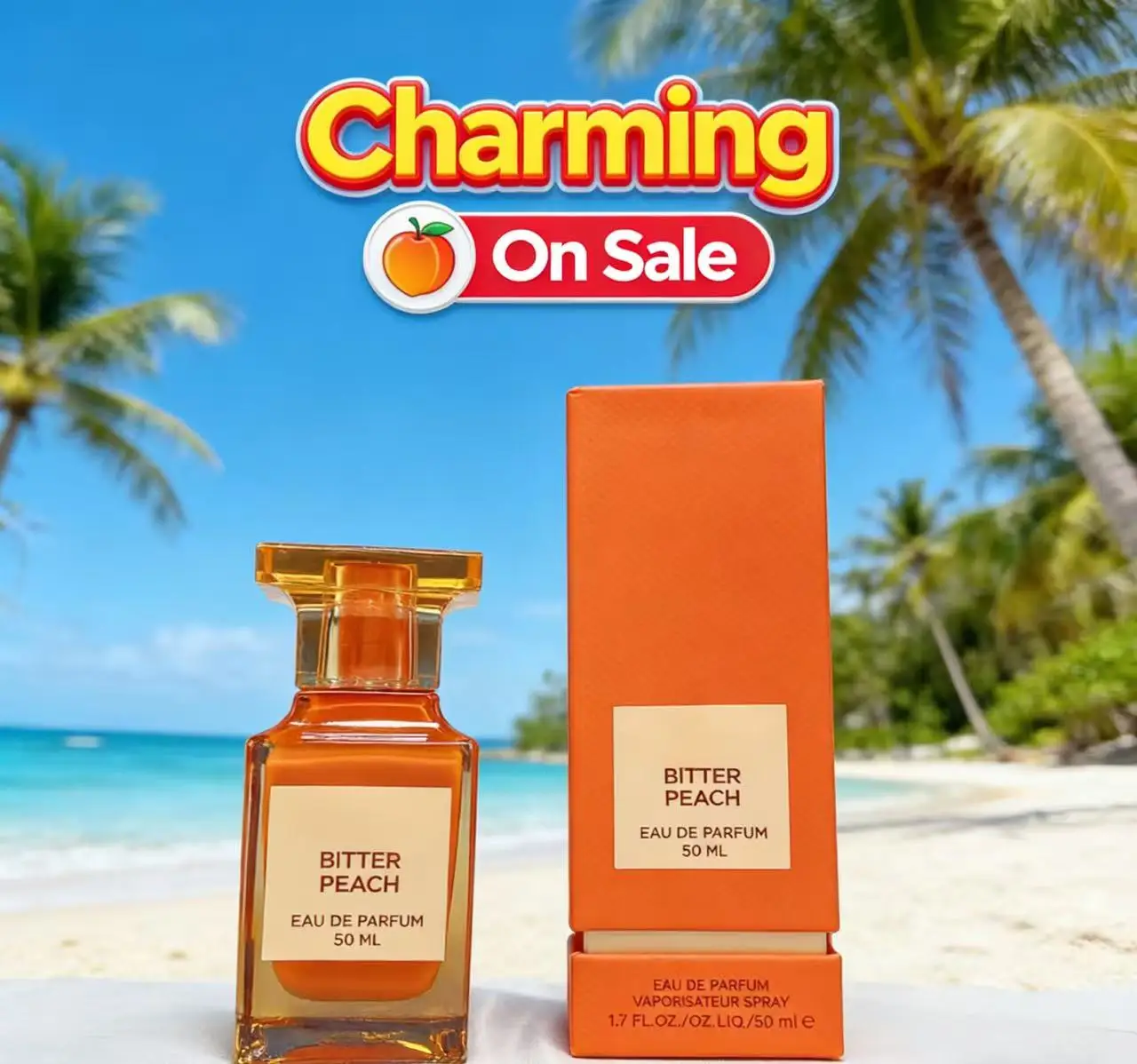

Charming Top Brand Women Perfume Men Long Lasting Natural Bitter Peach Oudwood Taste Parfum Female For Unisex Fragrances TF