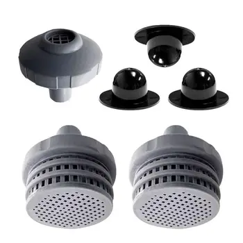 Pool Jet Connector Kit Swimming Pool Water Jet Connector Pool Strainers Spare Parts Outlet Strainer Grid Hole Plug