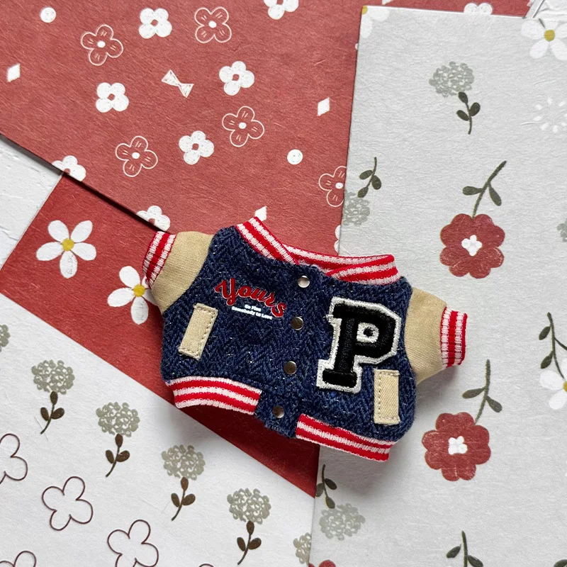 Pour labubu ensemble de vêtements uniforme de Baseball américain ensemble de vêtements faits à la main poupées exquises accessoires de décoration Ropa Labubu3.0