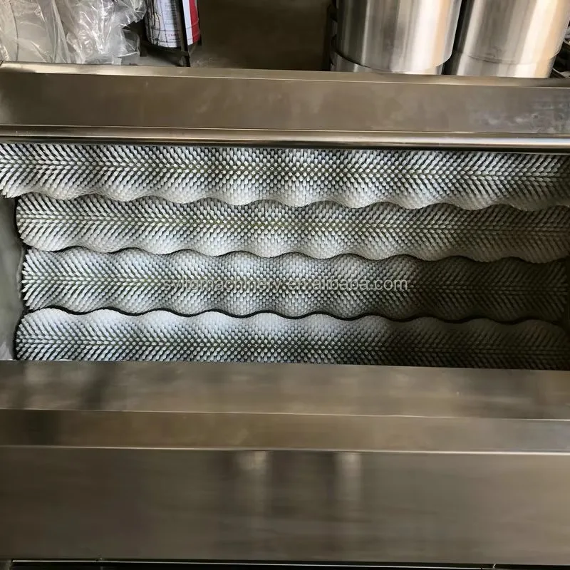 فرشاة الأسطوانة الفجل آلة تقشير البطاطس غسل آلة تقشير البطاطس الكهربائية الزنجبيل آلة غسل البطاطس وآلة تقشير #6