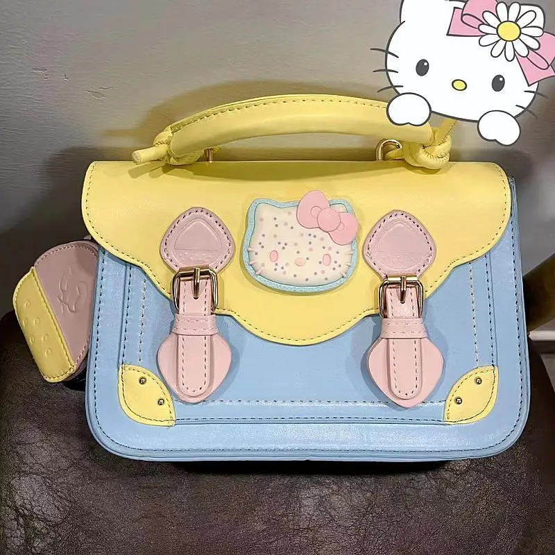 Sanrio Hello Kitty moda Messenger Bag kobiety Pochacco luksusowy Design estetyczne torebki Y2k Cartoon Cartoon torba na ramię