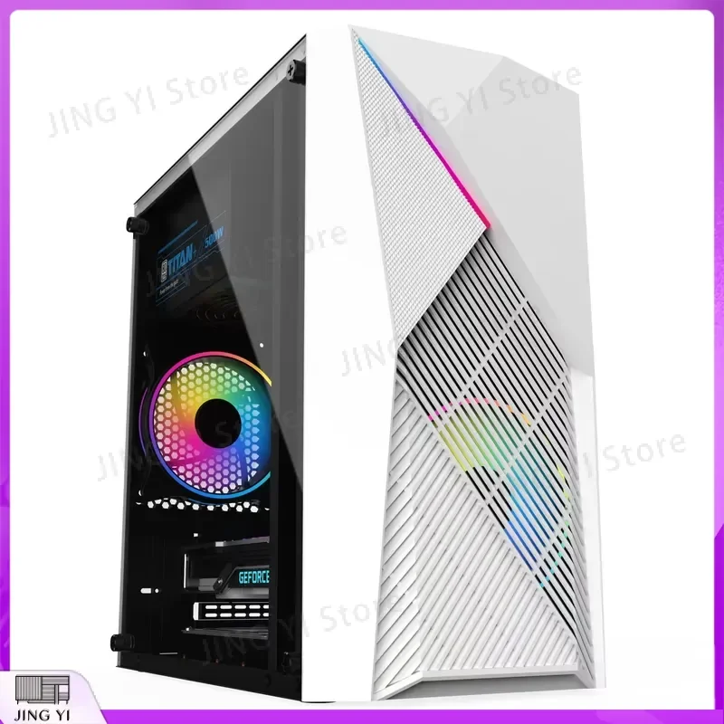 Custom Micro ATX Mini ITX PC Case Metal Gaming Computer Chassis Desktop Tower Box Cabinet DIY Housing Shell for Office Gaming