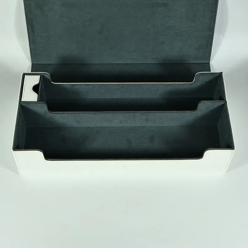Boîte de rangement en cuir magnétique pour cartes de jeu PTCG OPCG TCG DTCG, grande boîte de protection pour collection de cartes de jeu, cadeau