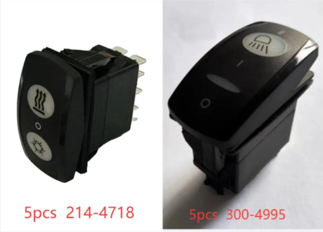 

10 шт. переключатель-качалка для экскаватора-погрузчика Caterpillar