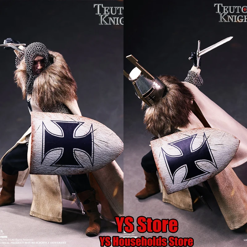 

COOMODEL Imperial Series 1/6 SE135 Guardian of the Holy SE136 Commander Teutonic Knight Simluation Delicate 12" Action Figure