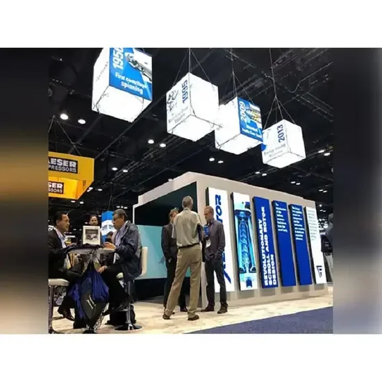 Custom Waterproof LED DisplayFull Color 3D Magic Cube Shaped For Commercial Advertising Display Signage