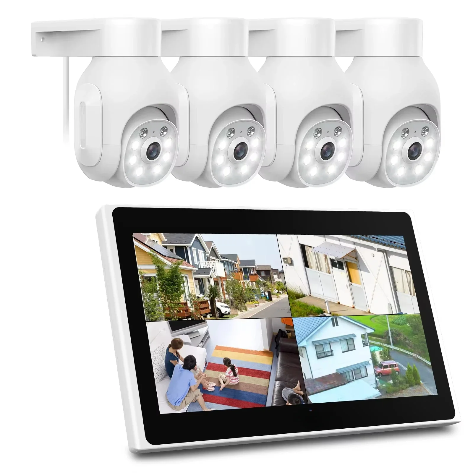 

Wireless 5MP 12 Inch PTZ Wifi Security Cctv Camera Systems Home Outdoor