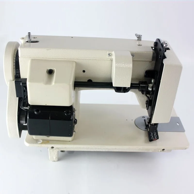 Embroidery Industrial Lockstitch Sewing Machine Single nee dle nee dle Feed Heavy du ty New Iron