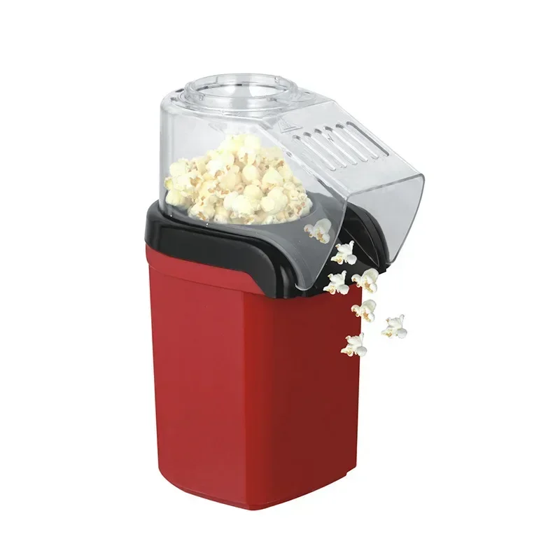 Hot Air Fast Popcorn Maker Electric Airpop Popcorn Popper Fully Automatic Popcorn Machine Large with Measuring Spoon for Home