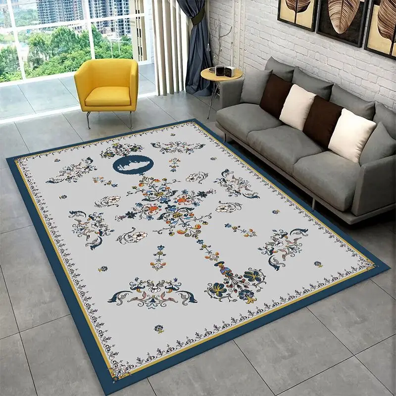Fashion Nordic Bohemia Luxury Large Area Rug Non-slip Durable Carpet for Bedroom Living Room Sofa Doormat Home Decor Floor Mat