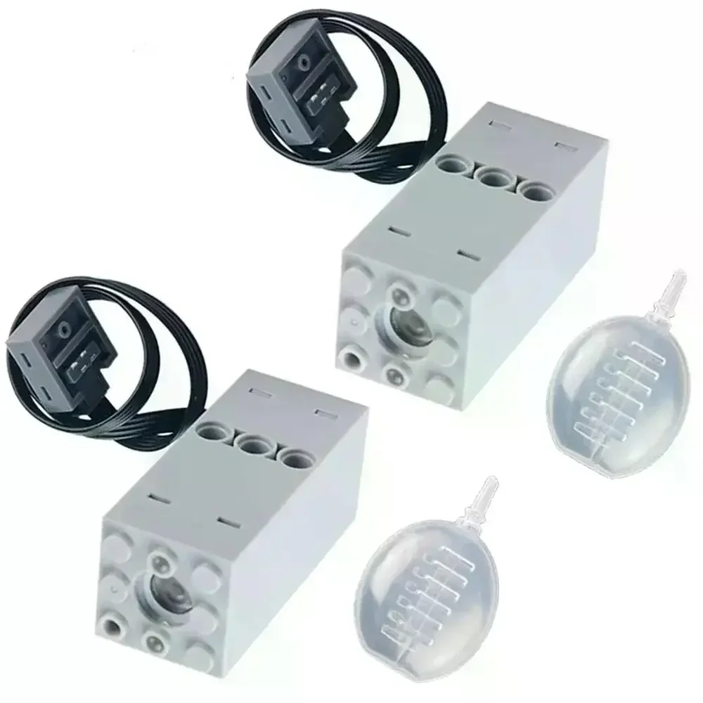 1PCS / 2PCS Mould King Fogger Smoke Sprayer Motor for MOC Building Blocks Train Models with Auto-Cycle Function