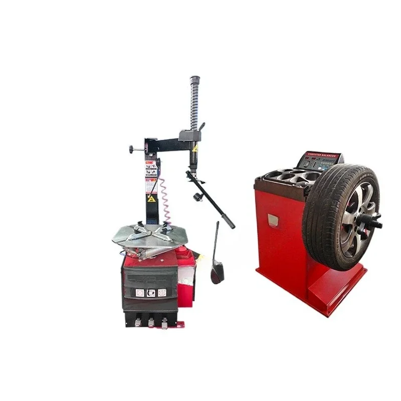 Single swing arm locking type tire pick machine, tire disassembly and assembly, strong auto protection tire pick machine