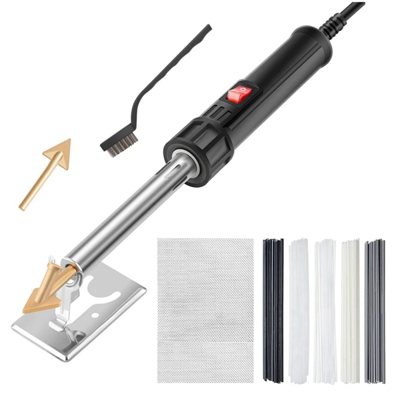 

ABSJ-150W Plastic Welding Kit Soldering Iron Welding Repair Tool For DIY Car Bumper Kayak Canoe Welder Tools Kit